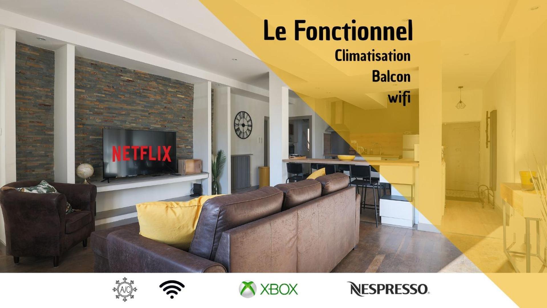 Le Fonctionnel - Travelhome Apartment *